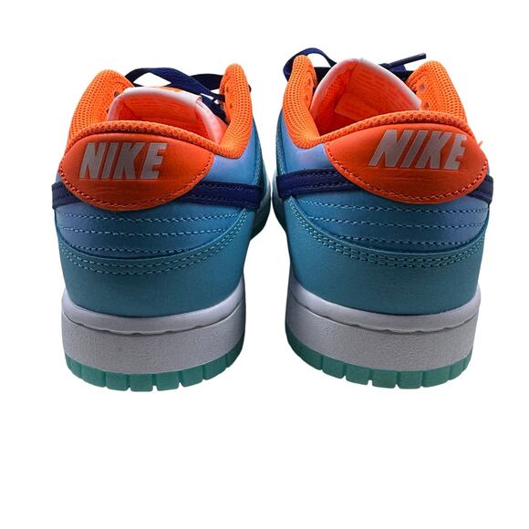 Nike Dunk Low SE Blue Orange Men’s 10/Wmns 11.5 Glow Sole Streetwear NWOB - Picture 7 of 10